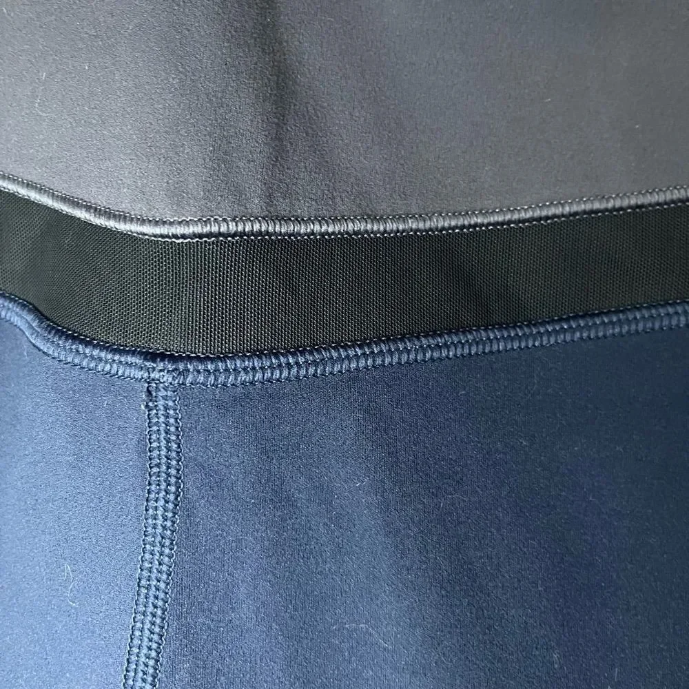 Athleta Navy Elevation Powervita 7/8 Leggings